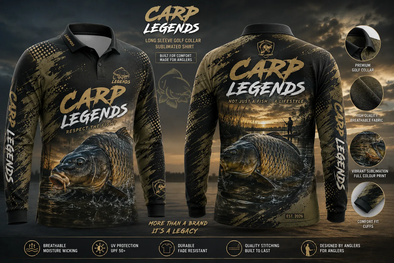 Carp Legends design